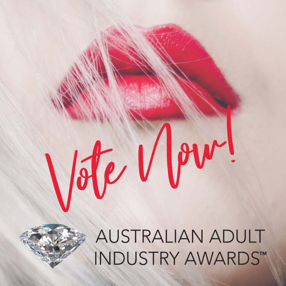 AAIA Diamond Logo Vote Now red lips promo 1200px square